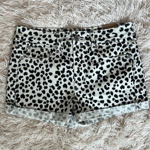 New with tags American Eagle animal print stretch shorts
